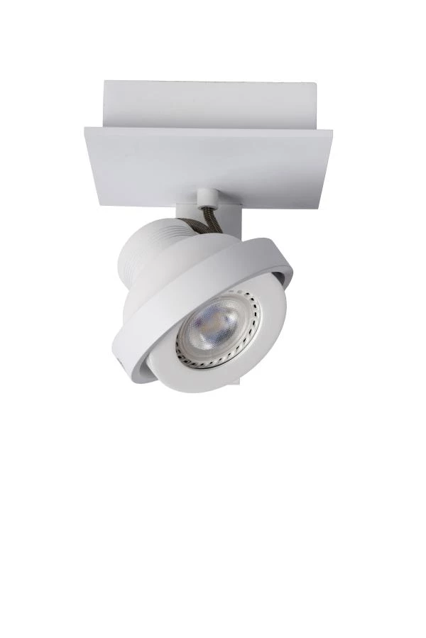 Lucide LANDA - Plafondspot - LED Dim to warm - GU10 - 1x5W 2200K/3000K - Wit - uit